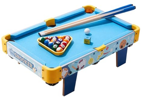 Biljardbord för pedagogiska leksaker och interaktiva aktiviteter - biljardset med leksaker för spelrum, fester, inomhus, camping, familj, vuxna och vuxna