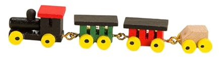 MUXZSIZ Il modello multiuso del treno in miniatura arricchisce i progetti di costruzione di scenari con caratteristiche ecocompatibili e durevoli. Modello di , Multicolore , 10x1.8x1.2 cm