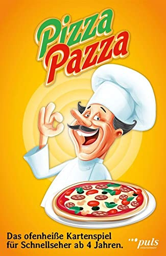 Pizza-PAZZA, Das ofenheiße Kartenspiel für Schnellseher.