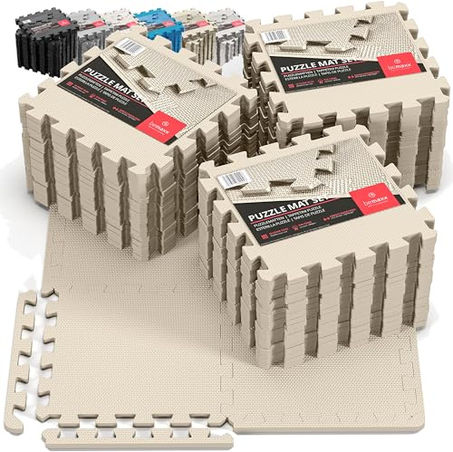 bemaxx Tapis de Fitness Protection de Sol Salle de Sport - Dalles en Mousse