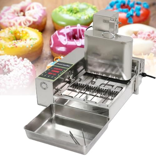 ZHIXUMM Macchina per Ciambelle Commerciale A 4 File/Macchina per Ciambelle/Macchina per Ciambelle/Macchina per Ciambelle Friggente/Macchina per Ciambelle/Macchina per Ciambelle/Macchina per Ciambelle
