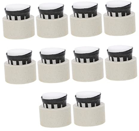 Sosoport Confezione Da 10 Cestini Per Piantare Tazze Anelli Per Piante Acquatiche Decorazione Acquario