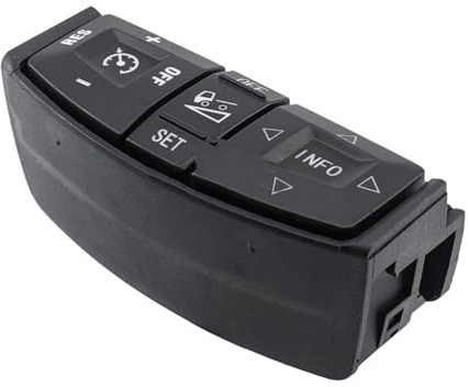 NNBINK Ricambi Auto Compatibile con Scania per Serie P G R T F K N Accessori Auto 1486287 1486287S51 Manopola del Volante Pulsante Interruttore Pannello Multicontrollo