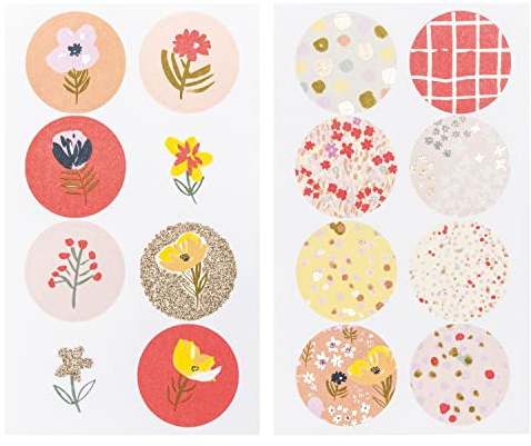 Sticker, Crafted Nature, Rosa Fsc Mix