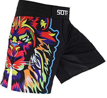 Herren Atmungsaktive Laufshorts Jungen Basketball Boxen Fitness Sport Shorts - Schwarz - XXL Taille 102/104 cm