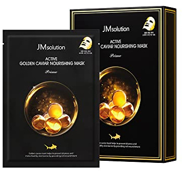 JMsolution Active Mask Prime (10 Sheets, 33ml Each) (Golden Caviar)