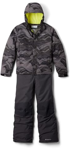 Columbia Buga Set, Completo da Sci Unisex Bambini, Black Tectonic, Taglia XS