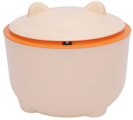 Masyrt Contenitore per Rifiuti Gatti con Coperchio a Pressa Compatto per la Casa, Pattumiera Multiuso Dal Design Chiuso per lo Smaltimento delle Feci di Gatto