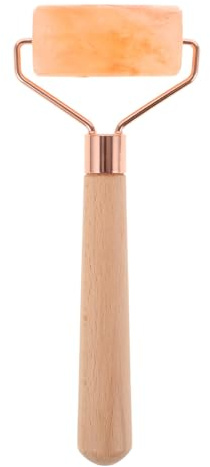 Cabilock Massage Visage Sel Naturel des Montagnes Roller Facial et Portable pour Femme Outil de Soin Réutilisable pour Relaxation et Beauté