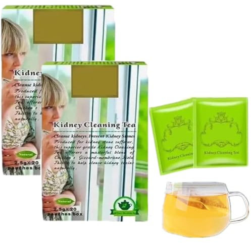 Nierenreinigungstee, chinesischer nährender Lebertee für jeden Tag, Nierenreinigungstee, für Männer und Frauen (2pcs)
