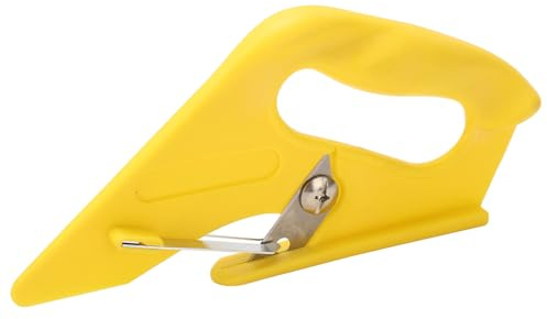 Garosa Coupe-Tapis Universel, Couteau Utilitaire en Matériau ABS avec Palette Incisive pour Couper des Tapis, des Matériaux Fins, Film de Fenêtre en Fibre de Carbone, Papier Peint, Outil