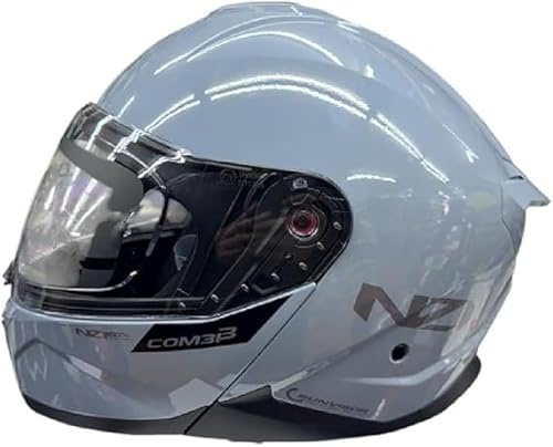 Casco Moto Modular NZI Combi 3 Duo Nardo Grey HOMOLOGACION 22.06 Talla L