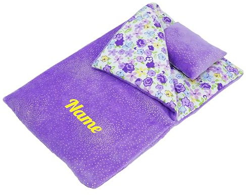 Lullaberry Personalized Sleeping Bag Set for 46 cm Dolls