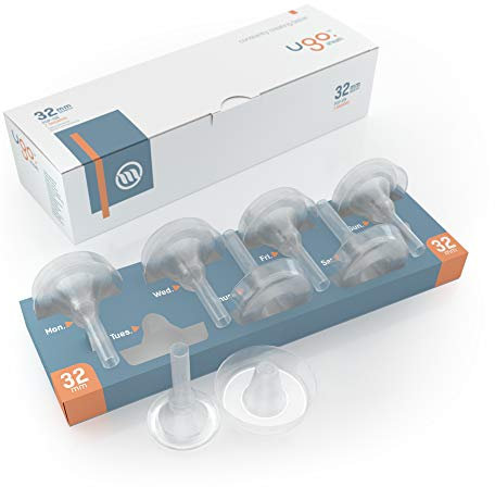 Vaina Ugo (x28) – Suministro de 1 Mes de Condones Externos para Catéteres Urinarios – Autoadhesivos y sin Látex