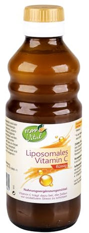 KOPP Vital® Liposomales Vitamin C | 250 ml | Vegan | hohe Bioverfügbarkeit | flüssig | Keine Plastikfolie & kein Plastikdosierbecher | Apothekenqualität