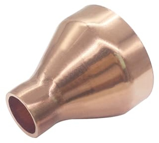 Joywayus 1PCS Copper Sweat Reducer Coupling 2 x 3/4 ID Pipe Fitting Pressure Plumbing Solder Connection