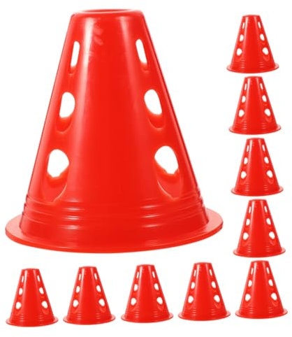 WESIEVYA 30 Stück Rollschuhhaufen, Kleine Kegeleimer, Mini Zum Skaten, Hindernisparcours, Indoor Rollschuhkegel, Mehrzweck Trainingskegel, Trainingskegel Zum Skaten, Fußballkegel