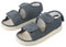 XGOPTS Diabetic Slippers for Women Men Extra Wide Fit Edema Swollen Slippers Memory Foam Anti-skid Adjustable Orthopedic Footwear Open Toe Slip-on Arthritis Surgical Sandals Cozy Summer Elderly Shoes