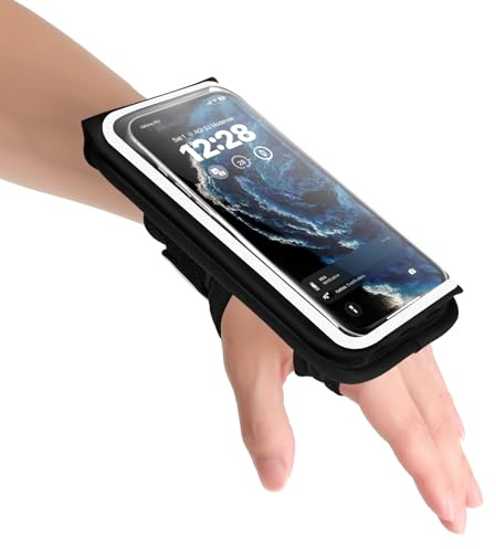 Brazalete Movil Running Brazalete Deportivo para Muñeca y Antebrazo, 6.9 Funda Movil Correr para iPhone 17 16/15/14 Pro MAX/Samsung Galaxy S24/S23/S22