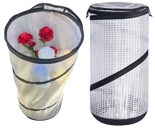 Ylnailky Protección Invernal para Plantas De Exterior,2 Piezas Cubierta para Plantas De Jardín | De Invernada para Flores contra Heladas | para Jardín, Patio, Granja, Balcón