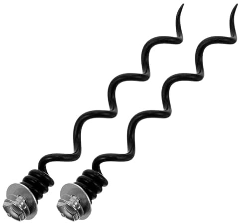 DIYEAH Lot de 2 Embouts Spirale en Métal de Rechange pour Tire-Bouchon Kit d'Ouvre-Bouteille Spirale Solide Compatible pour Extraction Facile du Bouchon Accessoire Vin Pratique