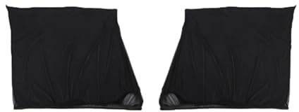 2 pezzi tenda parasole per auto, tenda parasole per finestrino laterale, protezione contro gli insetti, adatta per Suzuki Jimny 2007-2025 Side Window Scoop Feritoie