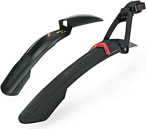 SKS Shockblade Dark/Nightblade Schutzblech Set inkl. USB Rücklicht 27,5 / 29