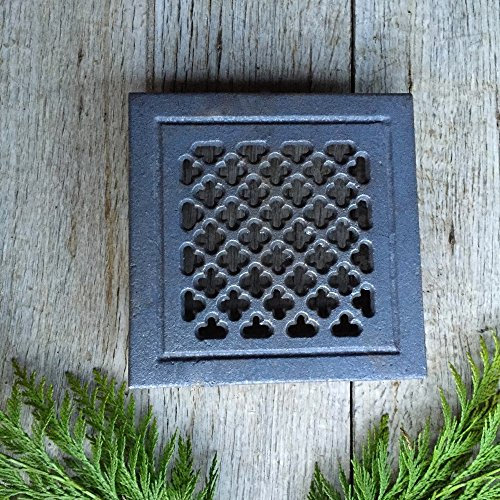 Antikas - Lüftungsgitter Kachelofen -wie antik Wärmluftgitter Luftgitter Ofen, Kamingitter