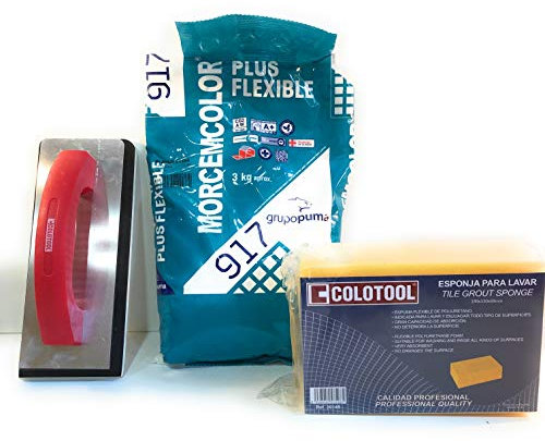 Morcem Color Sellador de Azulejos y Piscinas 3kg Blanco