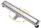 S SIENOC Desagüe de Ducha 90cm,2 en 1,360°Canaleta de desagüe de Acero Inoxidable 50cm Extremadamente Plano- Rejilla de Ducha de desagüe de Suelo de baño de Acero Inoxidable baño Largo Invisible