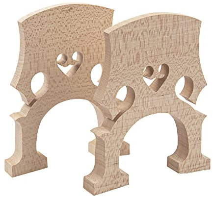 Yootones Cellobrücke, Ahornholz, 3/4, 4/4, Cello-Steg, Ahornholz, selbstjustierend, kompatibel mit Cello-Musikinstrumenten Zubehör (3/4)