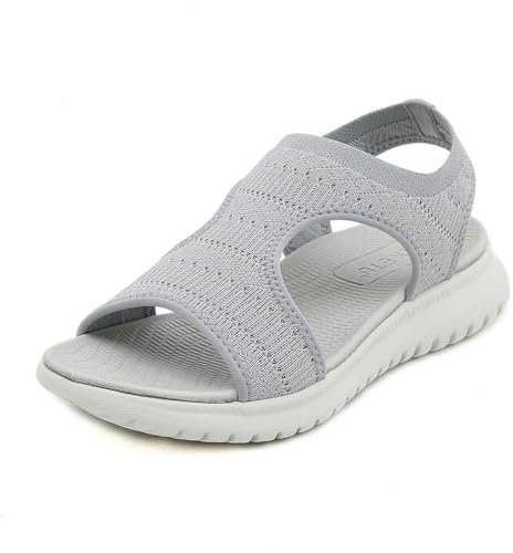Acfoda Sandalias de Mujer Moda Verano cómodas con Soporte ortopédico Sandalias Elegantes Informales Suaves y livianos Talla 35-42 EU