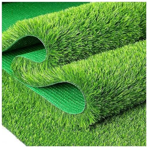 Prato sintetico di alta qualità, 1 x 2 m, per interni ed esterni, resistente, per campi sportivi e paesaggistica, facile da mantenere