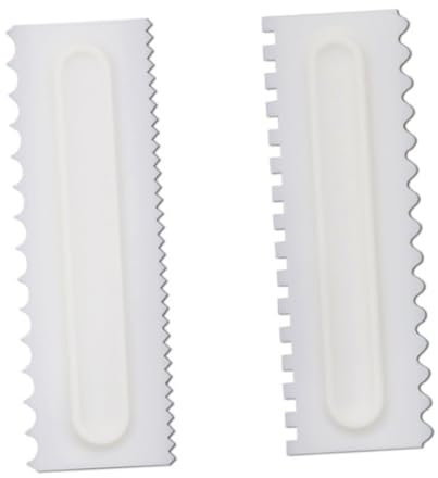 Mikinona Aggiorna La Tua Confezione Da 4 Raschietti Per Crema Pasticcera Per Dolci Utensili Da Cucina Antiaderenti Facili Da Usare E Da Pulire