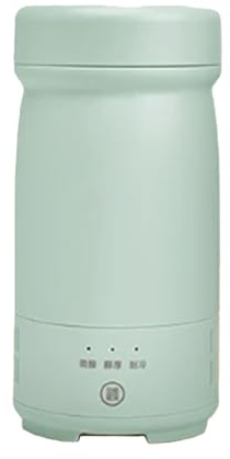 Yoghurtmaskin, Bärbar enkelservering med kylfunktion, lätt att rengöra(Green)