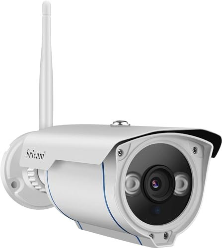 Sricam SP007 Videoüberwachung, 12 V, Bianco, 1, 3 Stück