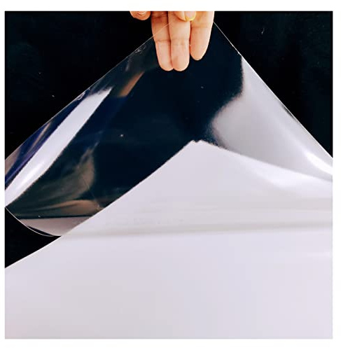 28 Sheets A4 Size Clear Premium Cold Laminated Film Crystal Clear Overlay Laminating Pouches Self-Adhesive