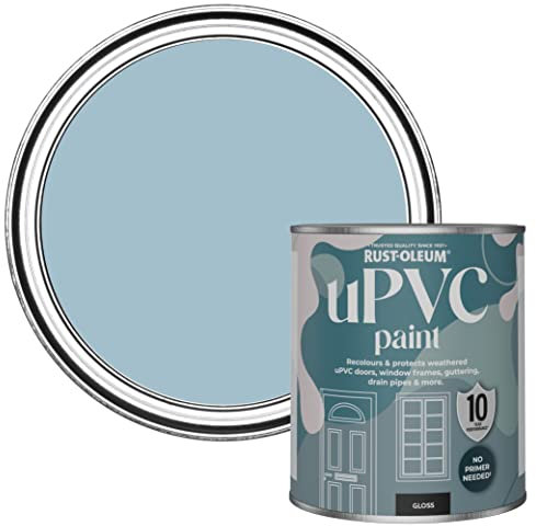 Rust-Oleum Blue uPVC Door and Window Paint In Gloss Finish - Nan's Best China 750ml