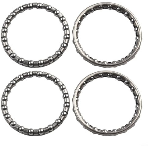 FACULX Set di 4 cuscinetti a sfera da 40 mm per bici da corsa, cuscinetti a sfera per bici da corsa, cuscinetti per bici da strada