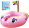 Unicorn Pool Float for Kids with Water Gun, Inflatable Pool Floatie Toy for Toddlers, Swimming Pool Toys, Beach Party Raft, Summer Fun Ride-On Floaties, Water Battle Games for Boys Girls Ages 3-8