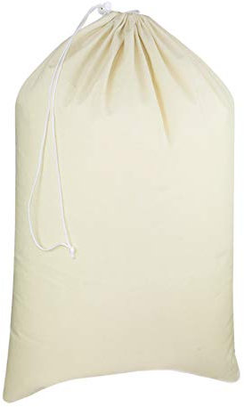 Cotton Craft Extra große Wäschesäcke aus 100 % Baumwollleinen, robuste Wäschebeutel – natürliche Baumwolle – 71,1 x 91,4 cm – vielseitig einsetzbar