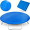 KIDUKU Trampolin Abdeckung 427 cm | Regenabdeckung wetterfest, reißfest & UV-beständig | Outdoor Wetterschutzplane
