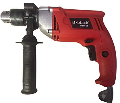 B-BLACK taladro de percusión 950 W 13 mm mango giratorio
