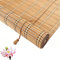 Bambus-Rollo Rollläden,Lichtdurchlässig Sichtschutz Bambusrollo,Fenster Rollo Ohne Bohren,Bambus Raffrollo Holzrollo, Garten-Sonnenschutz Jalousien,Decken- oder Wandmontage (W70xH200cm/28x79in)