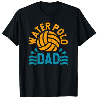 Waterpolo Papá Día del Padre Deportes Fan Player Entrenador Papi Camiseta