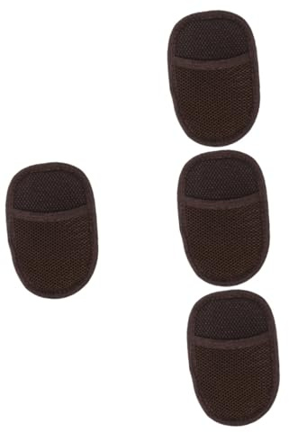 VALICLUD 4 Pezzi Guanti per Lucidare Le Scarpe Accessori per Lavaggio Auto Tappo Forniture di Scarpe Panno Morbido Pulire Scarpa Polvere Guanti di Stoffa Lucidatura delle Guanto