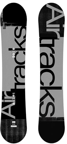 Airtracks Freeride Freestyle - Tabla de snowboard para hombre (159 cm), color plateado