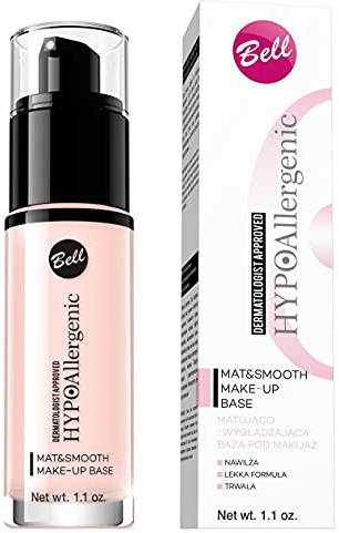 Bell HYPOAllergenic, MatSmooth Makeup Base 30 g, 7 - salmon blush