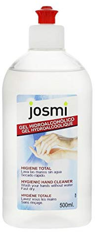 Gel Hidroalcohólico. 500 ml. Con Glicerina para cuidar tus manos.