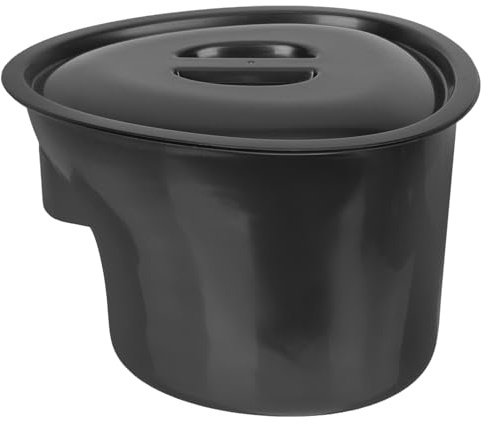 Healvian 5L Portable Potty Bucket with Lid Chamber Pot for Adults Elderly Disabled Home Hospital Use Portable Commode Bucket